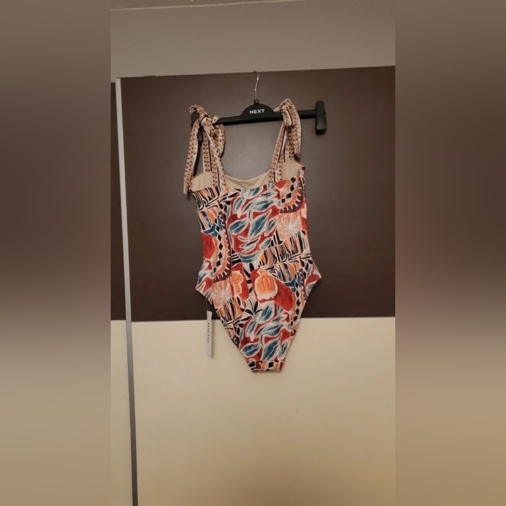 Colorful Patterned Swimsuit - Picture 3 of 3